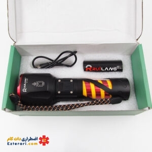 چراق قوه شارژی فلزی برند Ruilang مدل RL-2309 - Image 2
